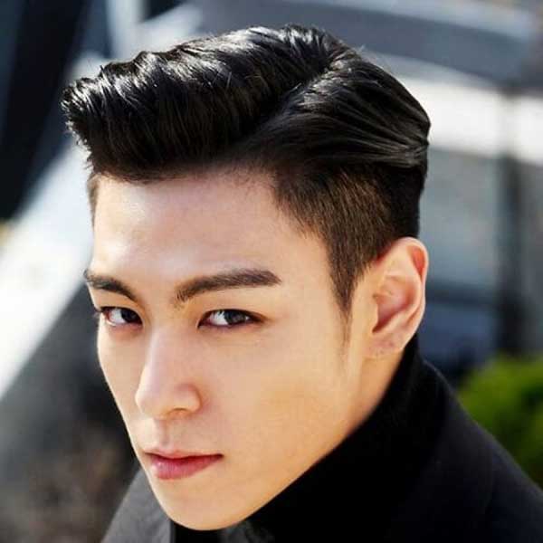 Kiểu tóc Pompadour của Top Bigbang