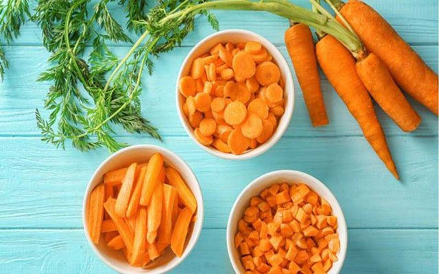 Hàm lượng vitamin A trong cà rốt rất tốt cho da đầu (Ảnh: Internet)