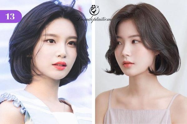 Mẫu tóc ngắn Hàn Quốc hot trend