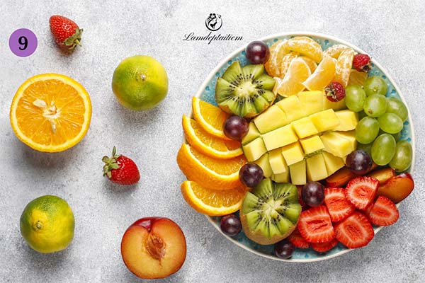 trái cây bổ sung vitamin