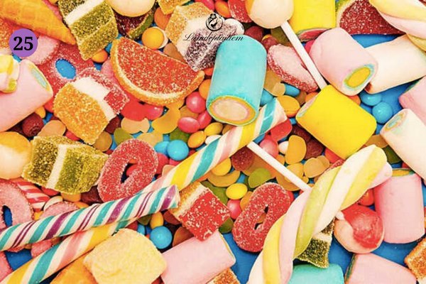 hạn chế ăn kẹo ngọt