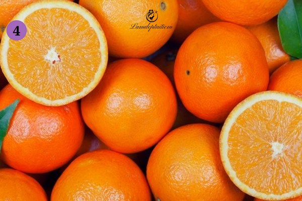 cam, chanh vàng dùng giảm cân