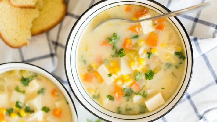 súp ngô giúp giảm cân